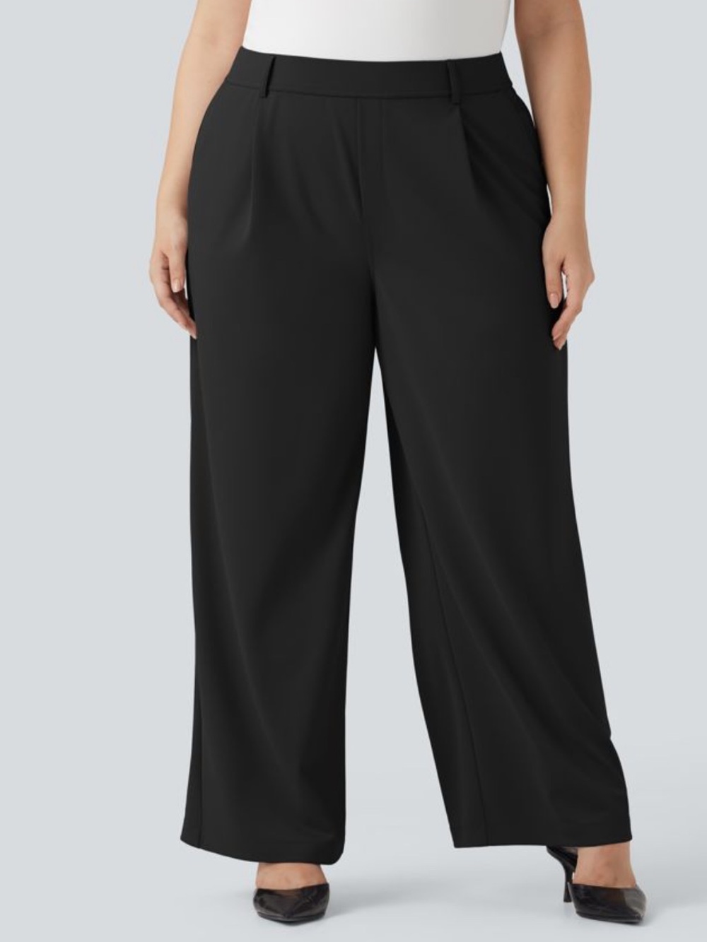 HALARA Flex DayStretch Pocket Work Black Pants Trousers Size XL